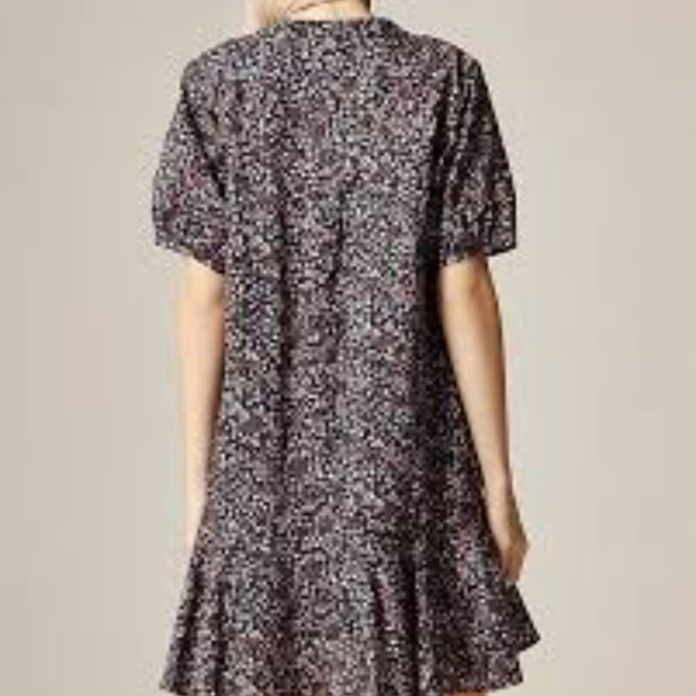 NWT J Crew Delilah Dress in Liberty® Strawberry Floral Fabric - Picture 3 of 4